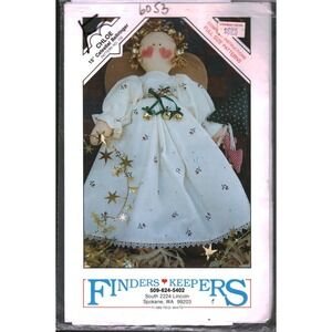 Finders Keepers Chloe 15 Celestial Bellringer Pattern Pegi White 1989 Vintage